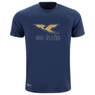 Mizuno 125th Anniversary S.S. Lazio Cotton Tee Logo Junior Navy
